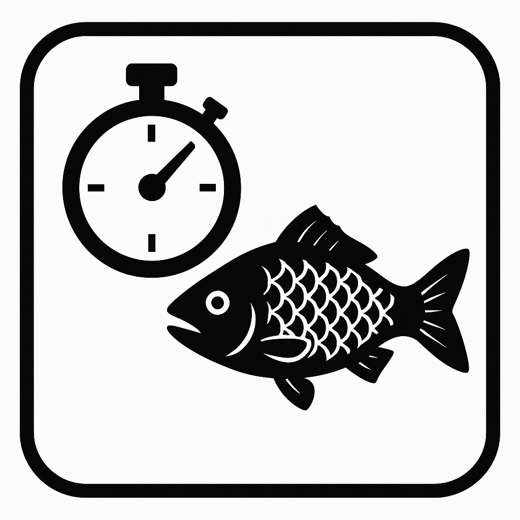 Limit time out of the water for fish