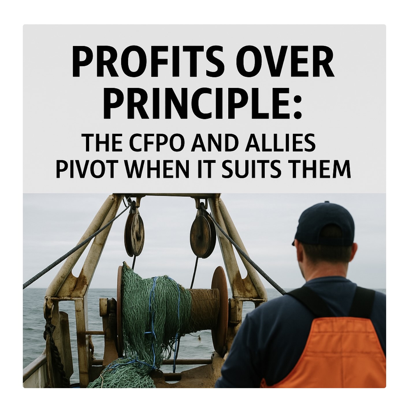 Profits over principle